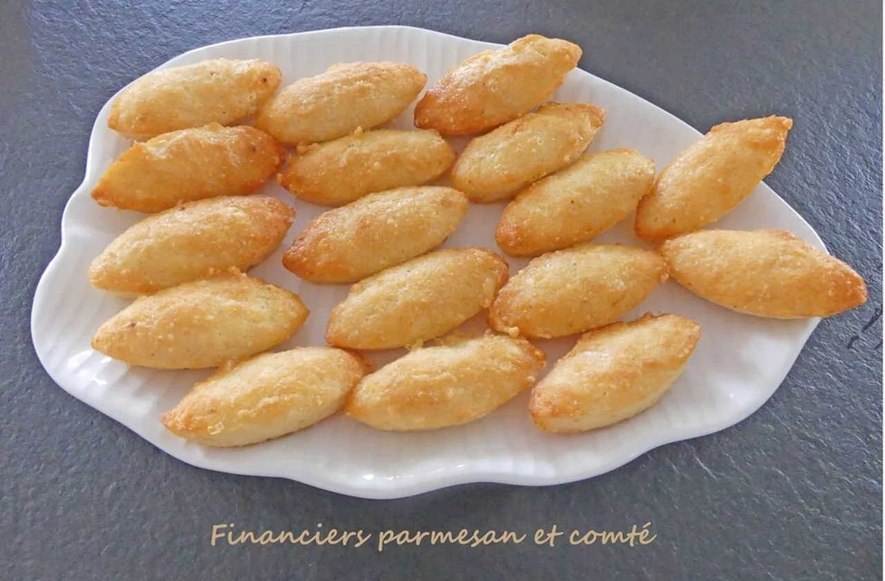Financiers parmesan et comté