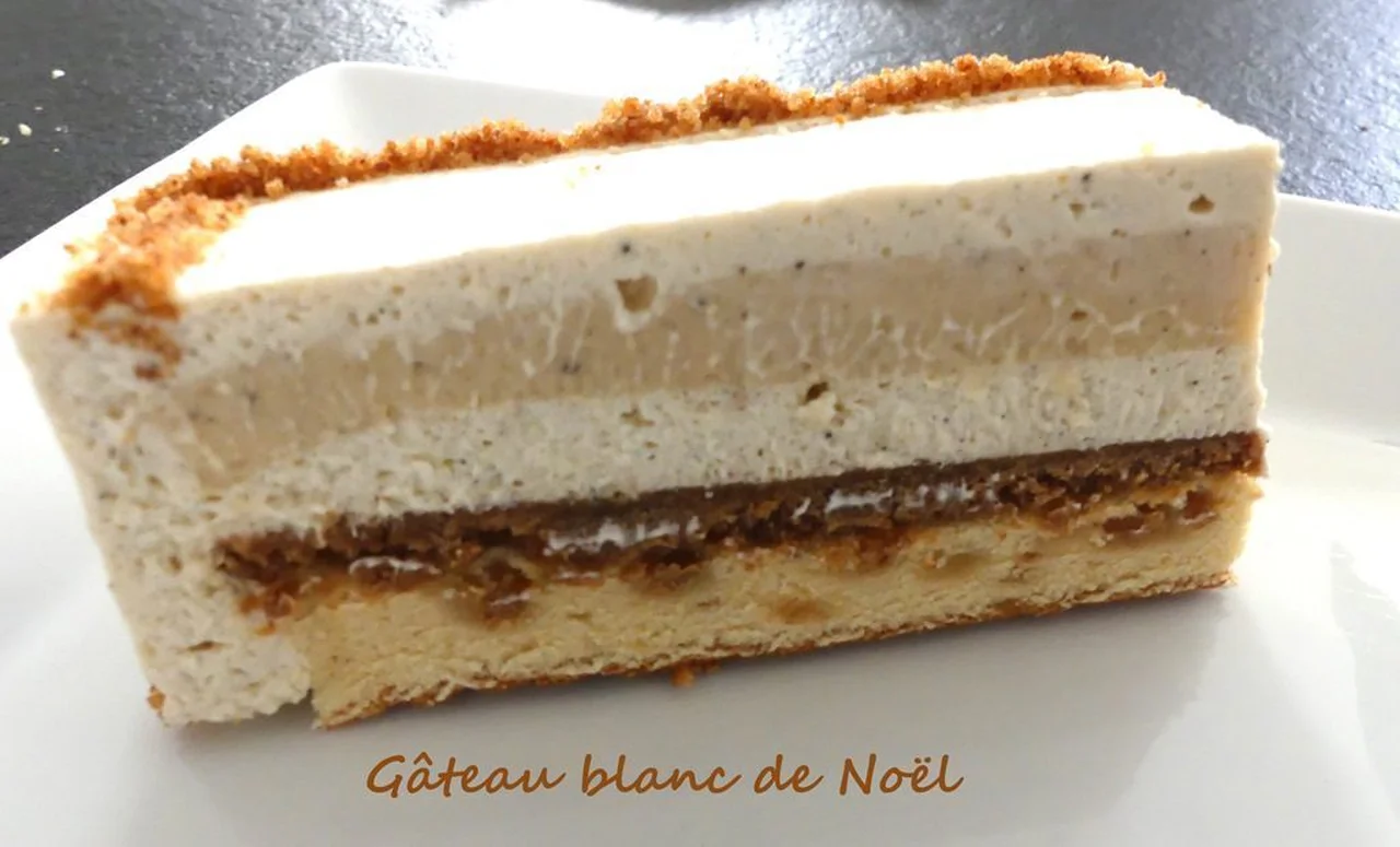 Gâteau blanc de Noël