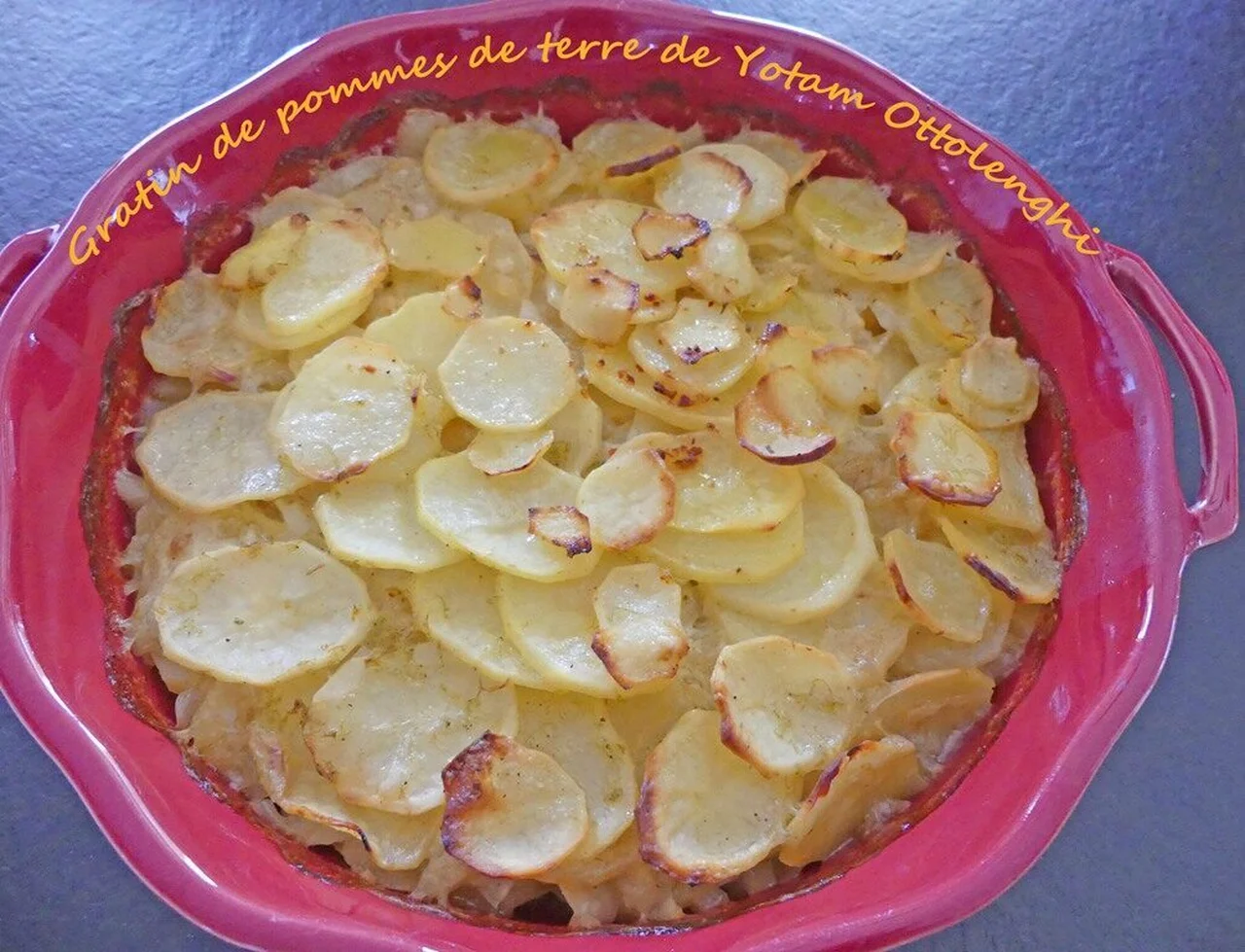 Gratin de pommes de terre à la Ottolenghi
