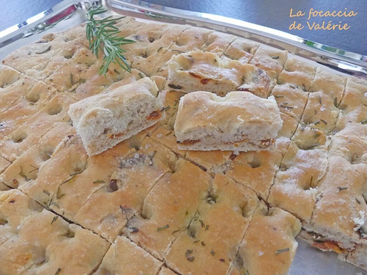 La focaccia de Valérie