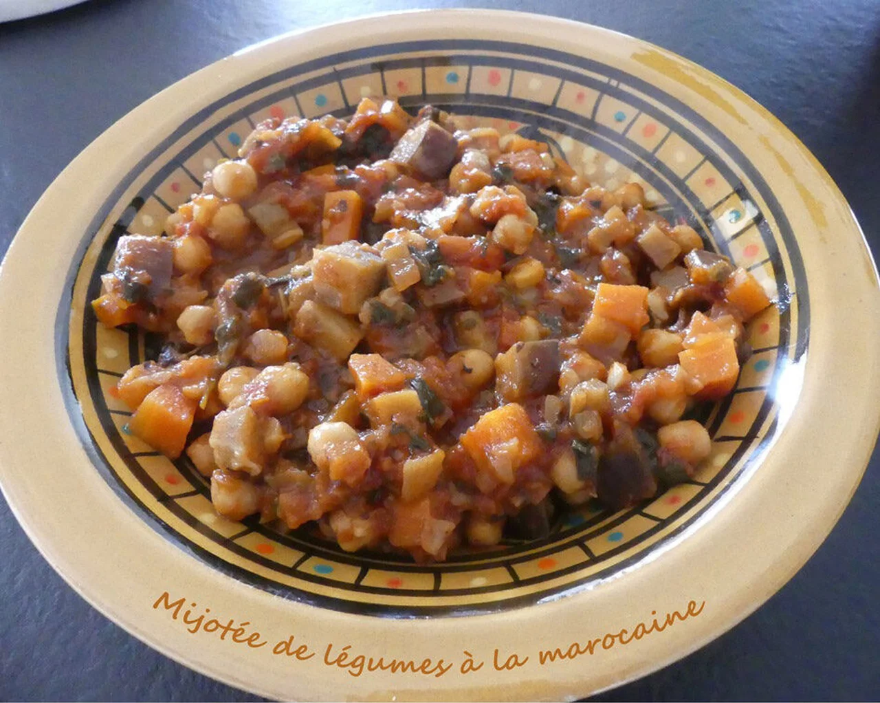 Mijotée de légumes à la marocaine