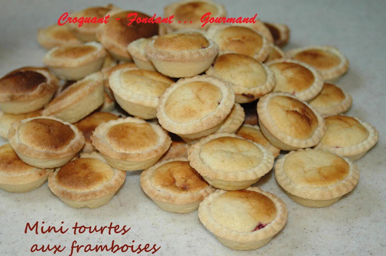 Mini tourtes aux framboises