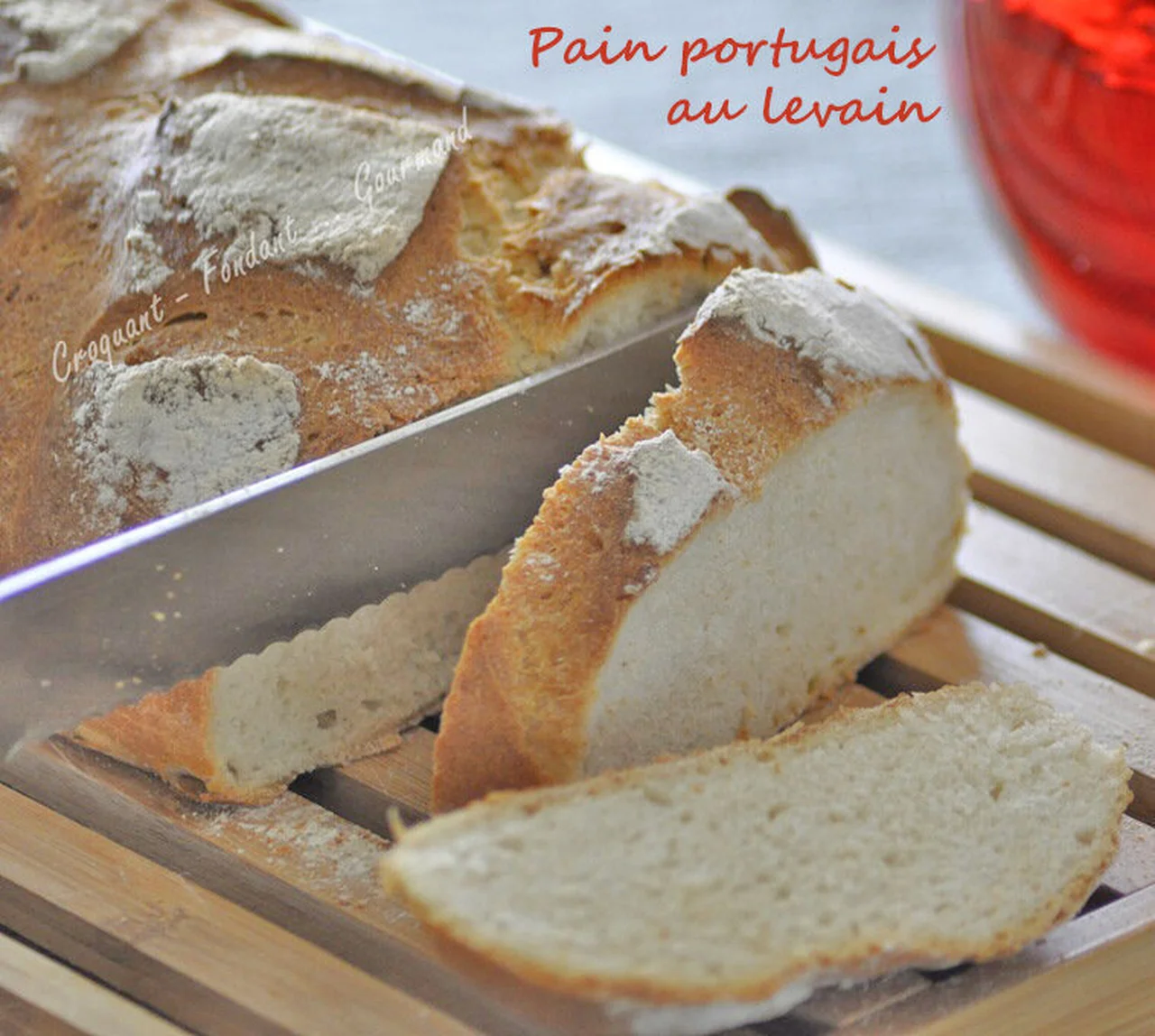 Pain portugais au levain