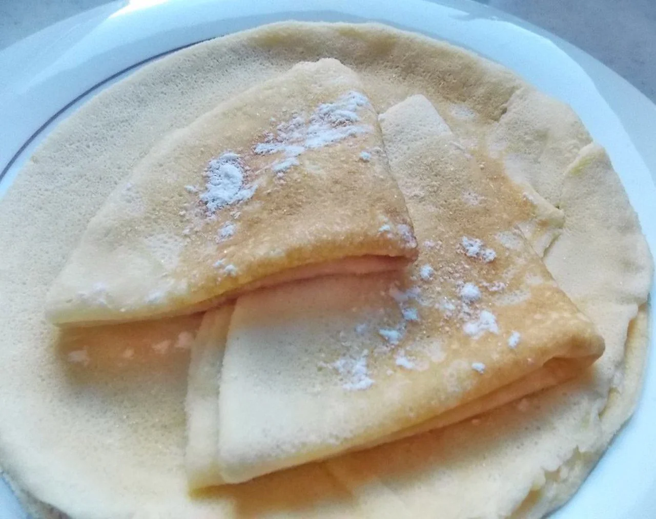 Pâte à crêpes soufflées