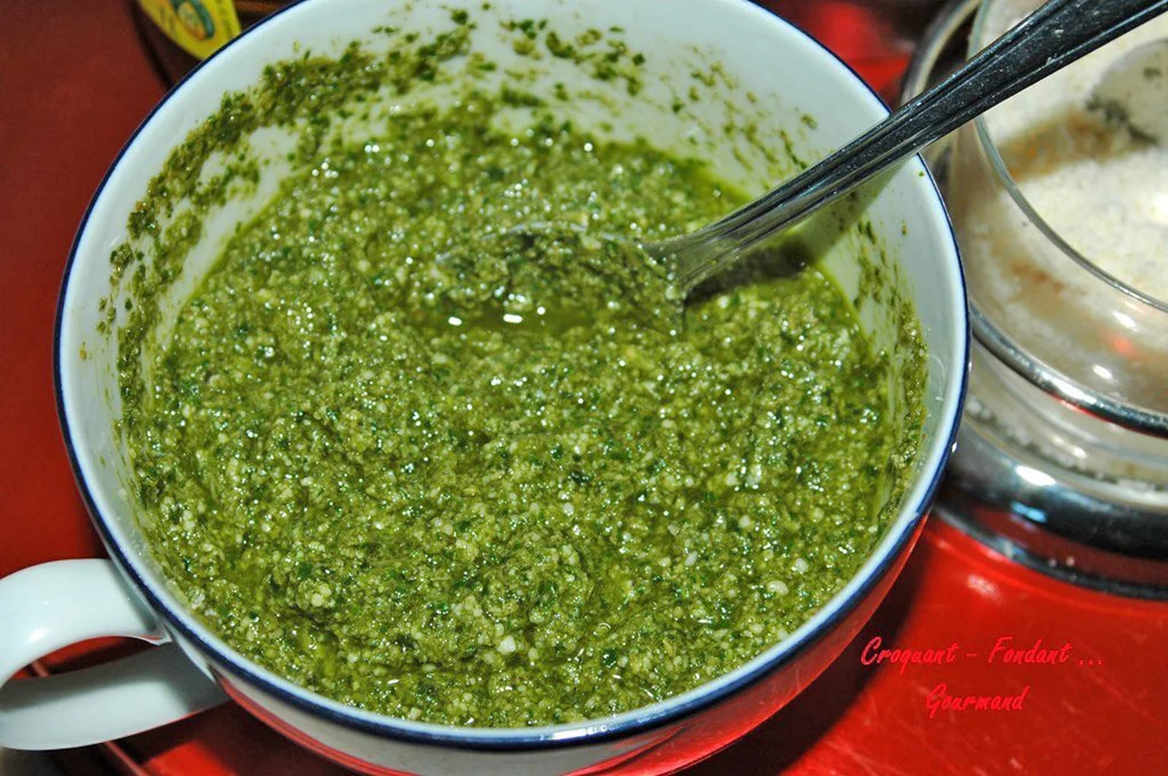 Pesto au basilic
