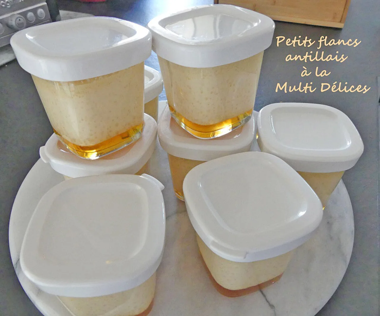 Petits flans antillais à la Multi Délices