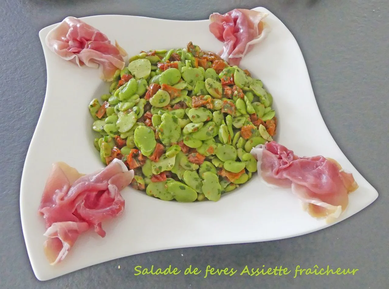Salade de fèves fraîcheur
