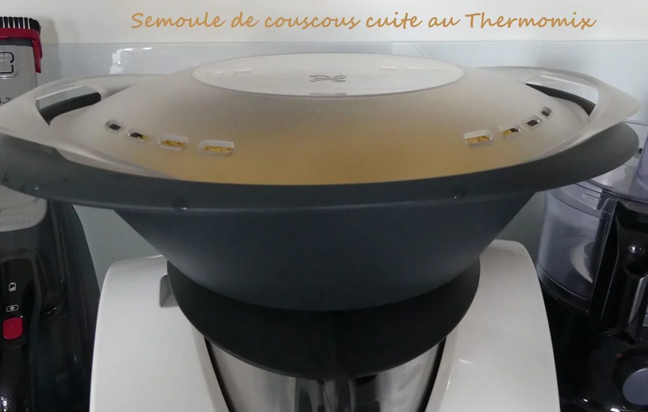 Semoule de couscous au Thermomix