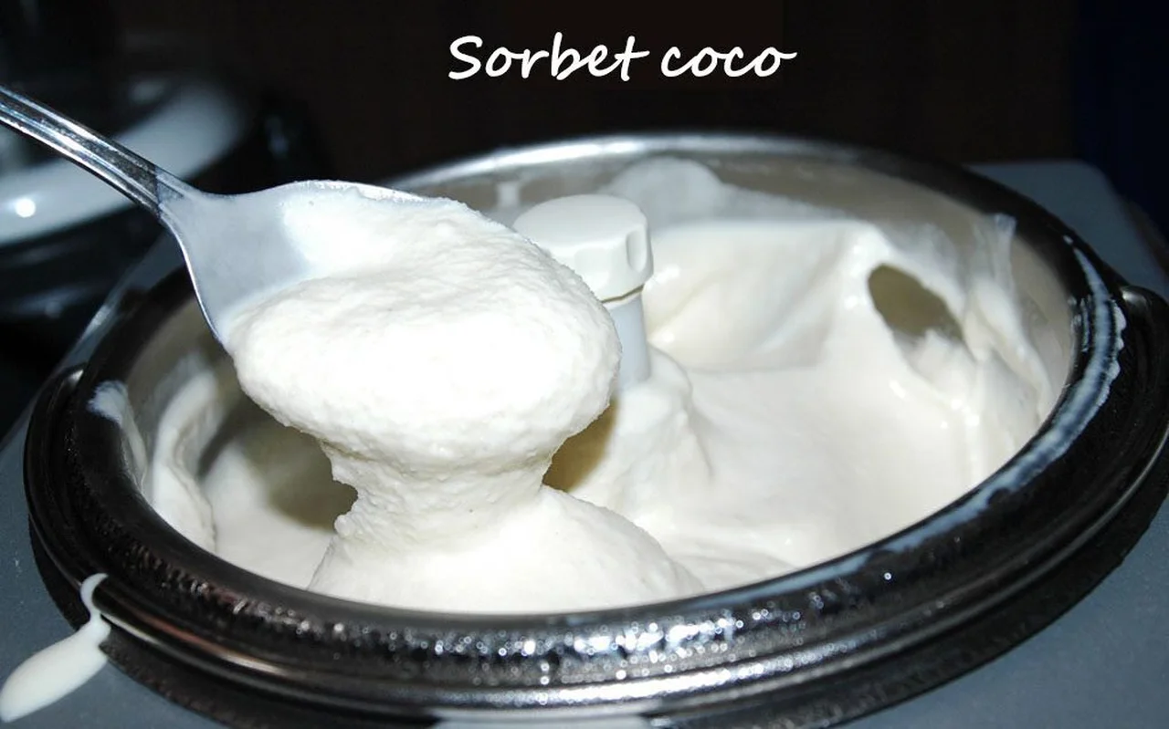 Sorbet coco