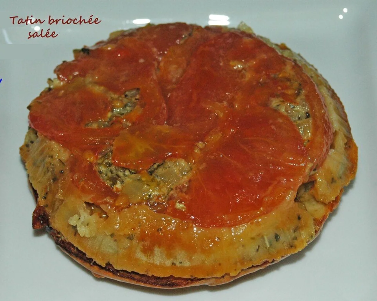 Tatin briochée salée