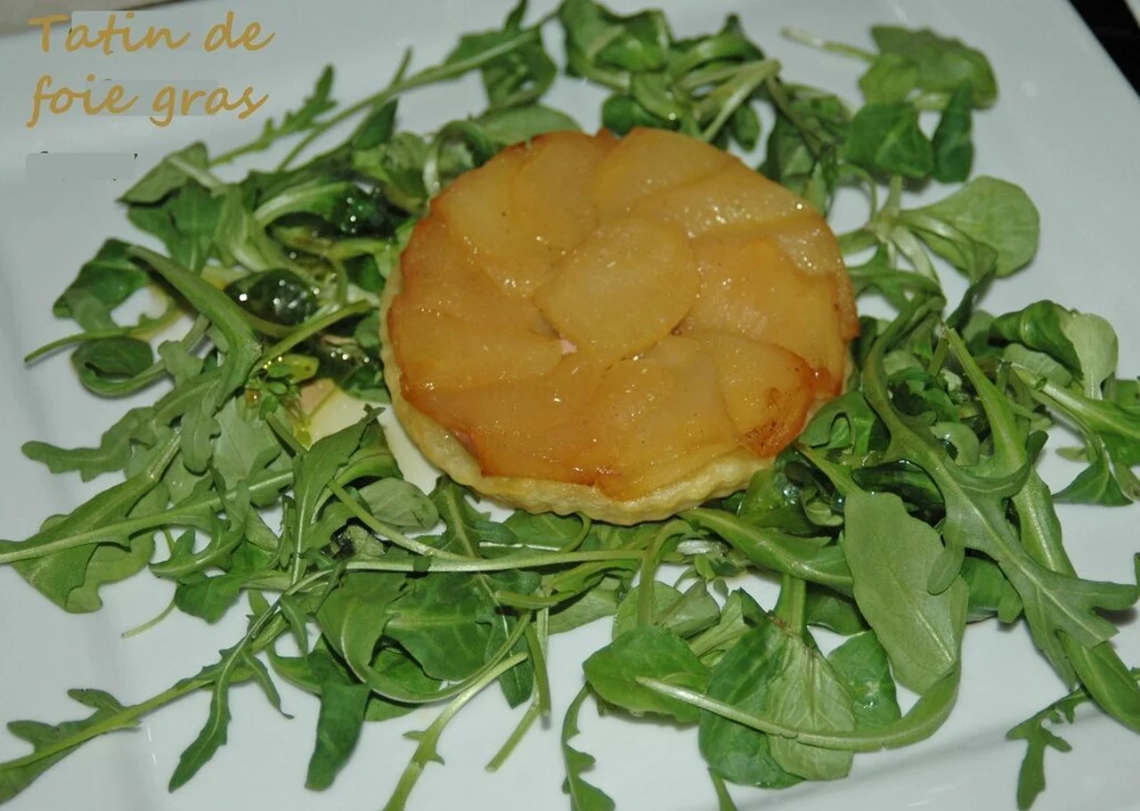 Tatin de foie gras