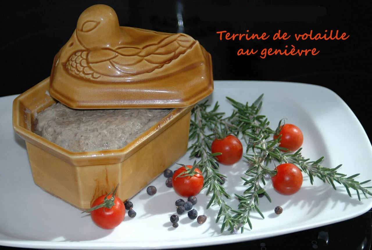 Terrine de volaille au genièvre
