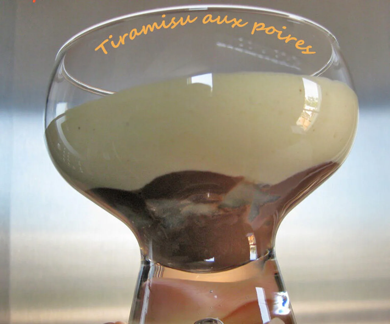 Tiramisu aux poires