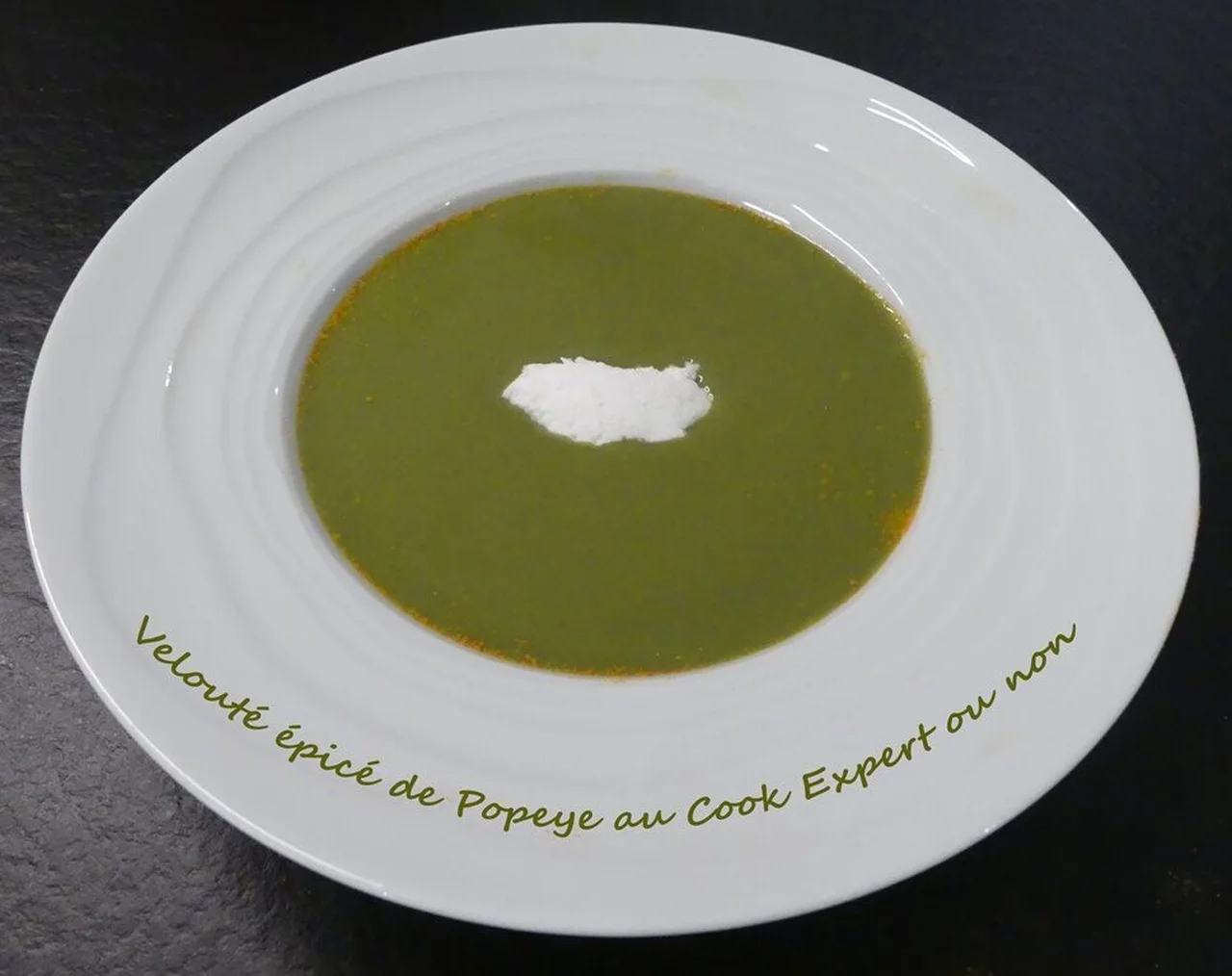 Velouté épicé de Popeye