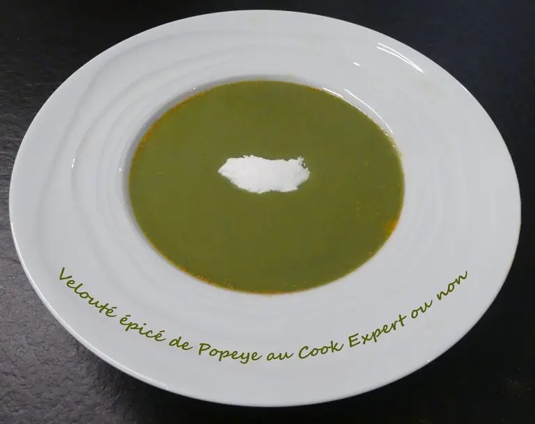 Velouté épicé de Popeye