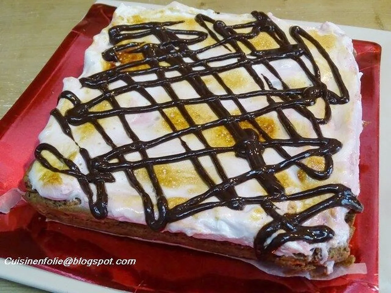 Brownie fondant aux guimauves