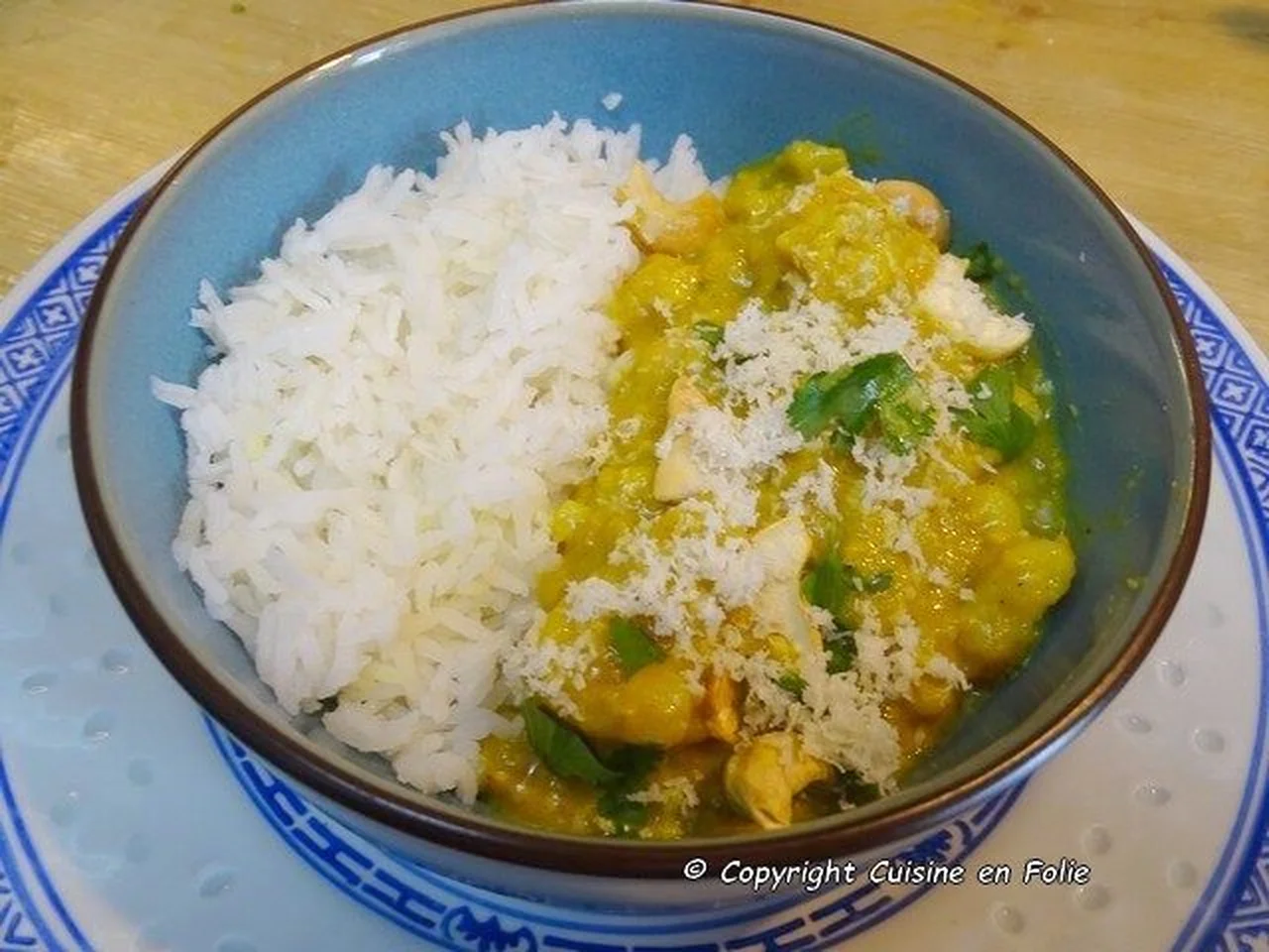 Curry végétarien au chou-fleur à l'indienne