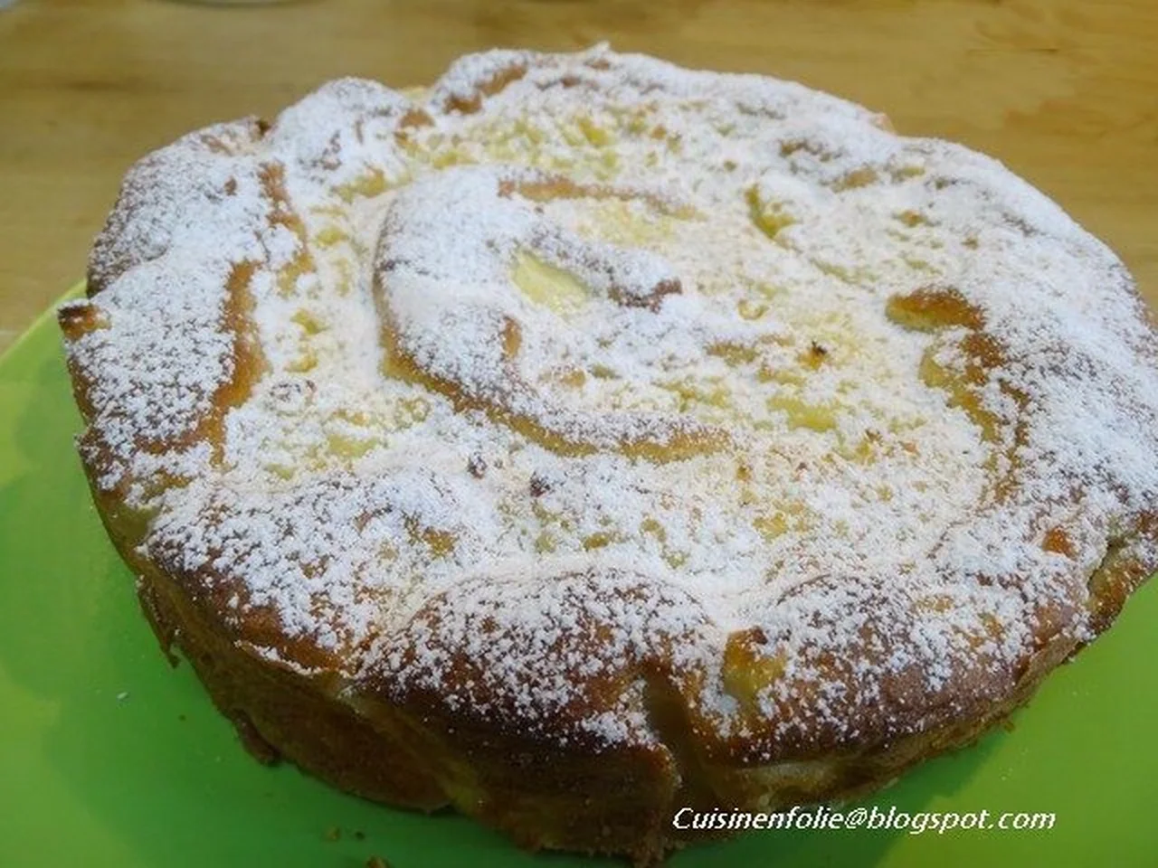 Tarte ouragan aux pommes