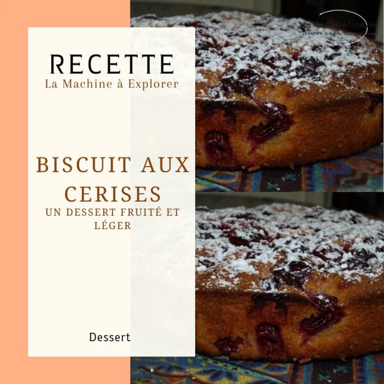 Biscuit aux cerises