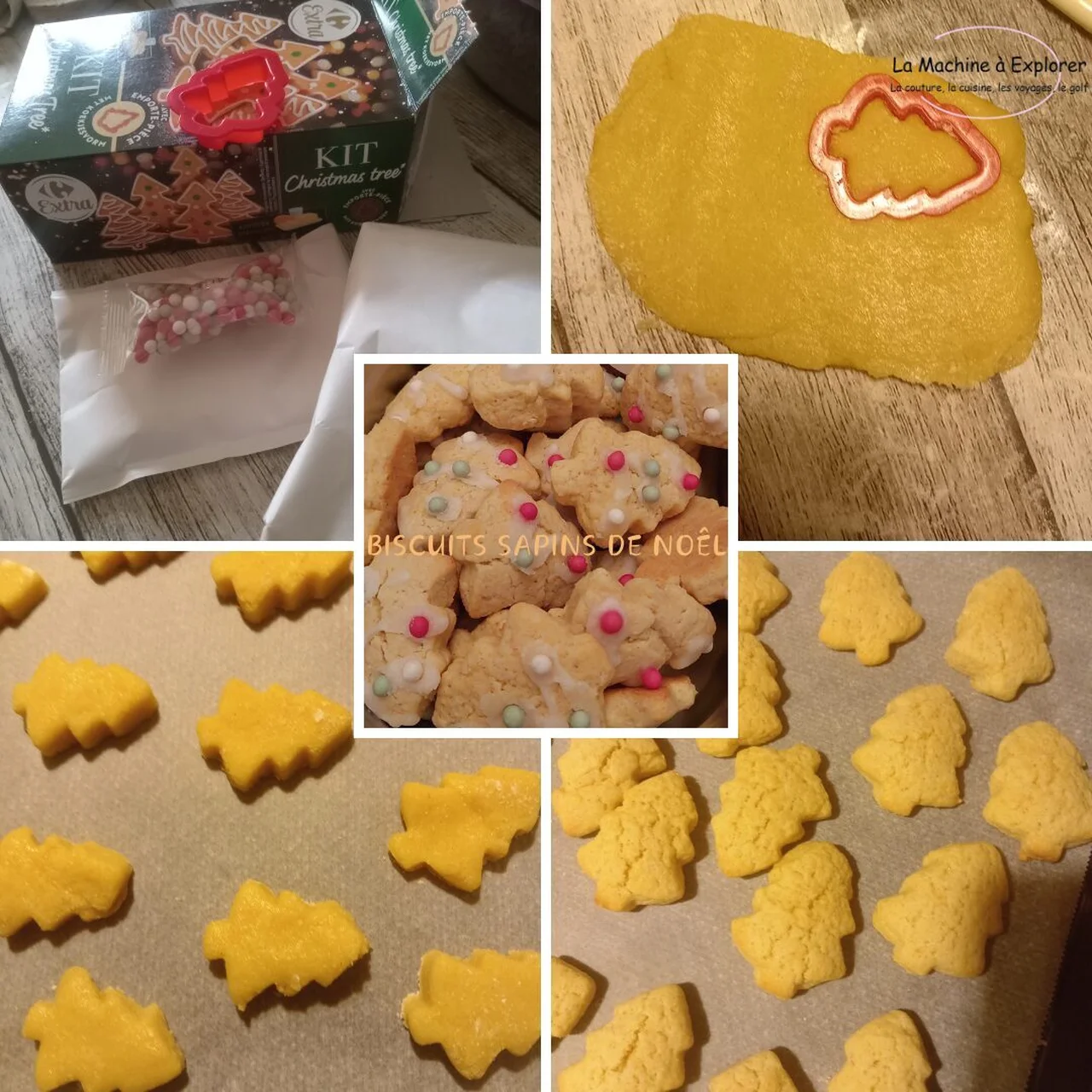 Biscuits Sapins de Noël