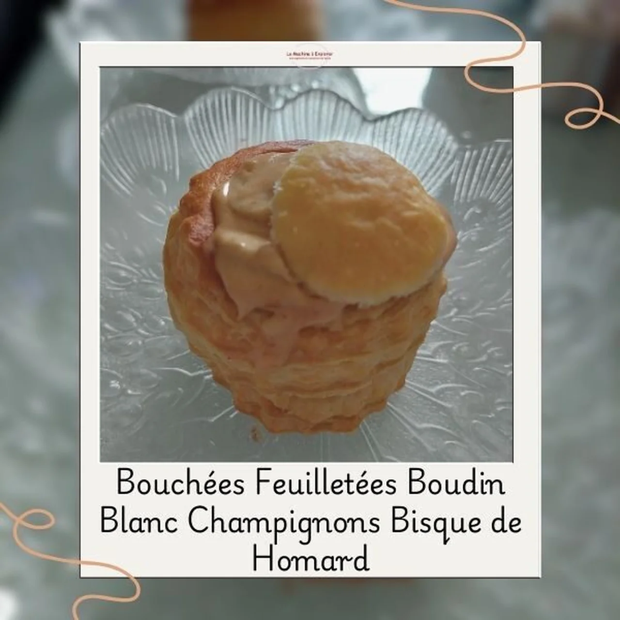 Bouchées feuilletées terre-mer
