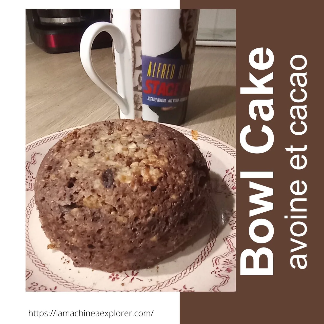 Bowl cake cacao