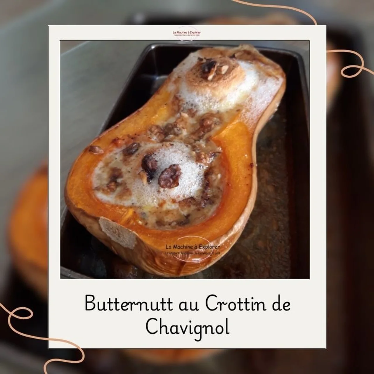 Butternut au crottin de Chavignol
