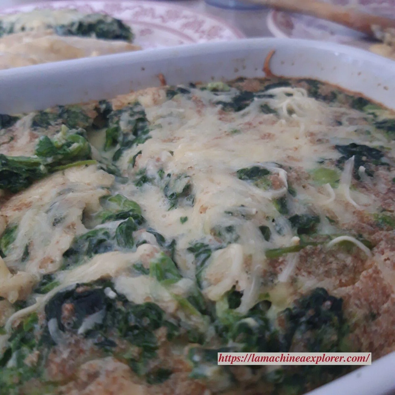 Clafoutis aux épinards