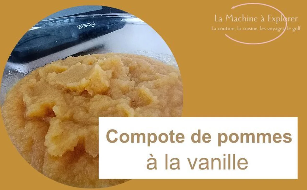 Compote de pommes au robot