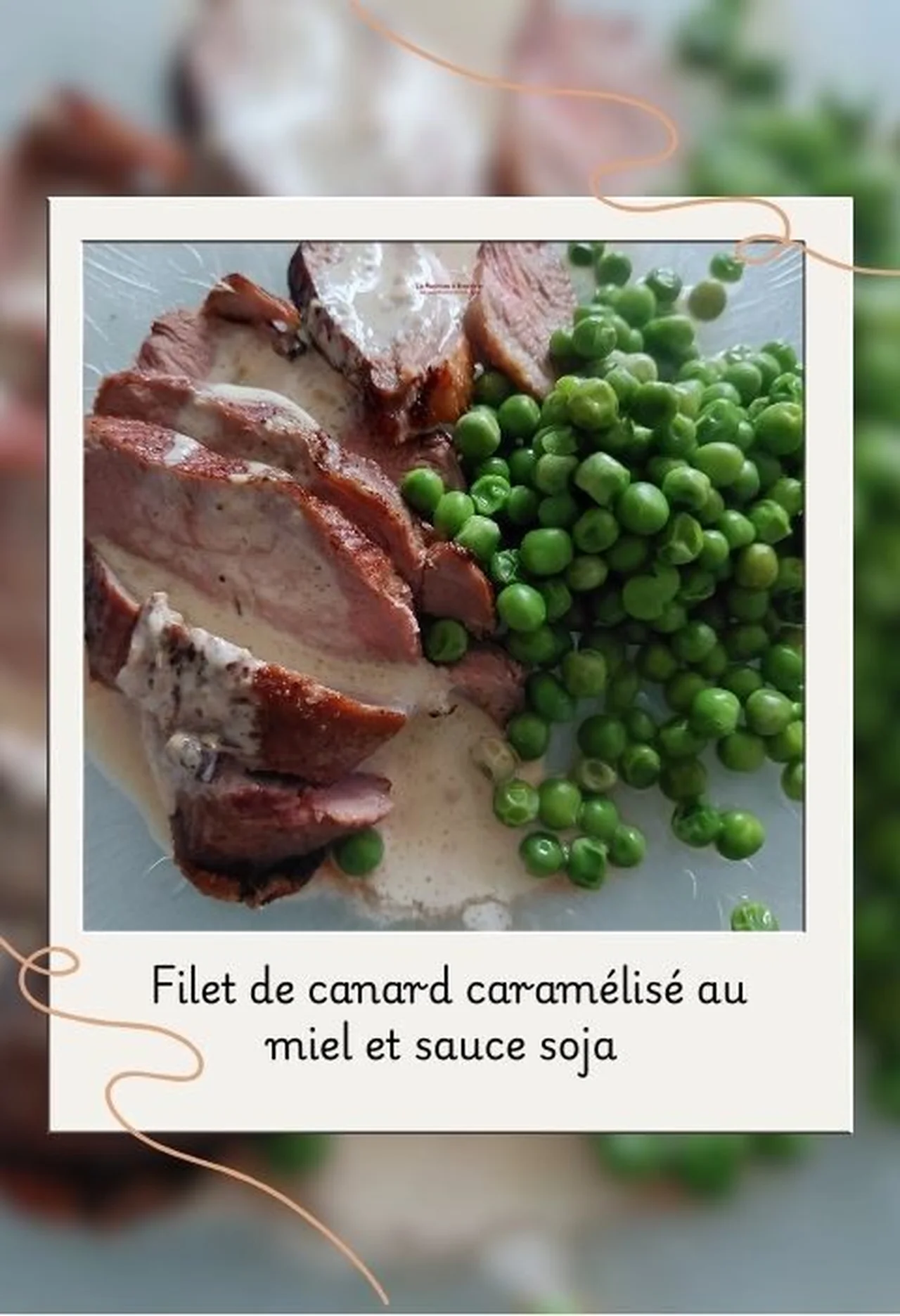 Filet de canard au Air Fryer sauce moutarde