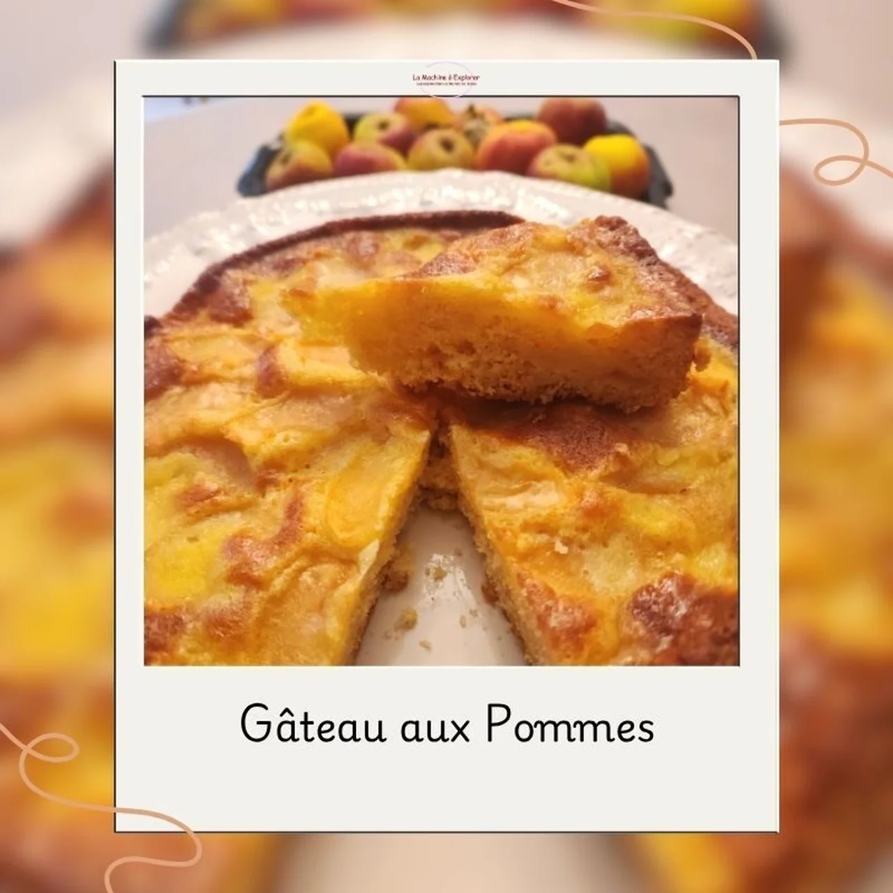 Gâteau aux pommes façon bretonne
