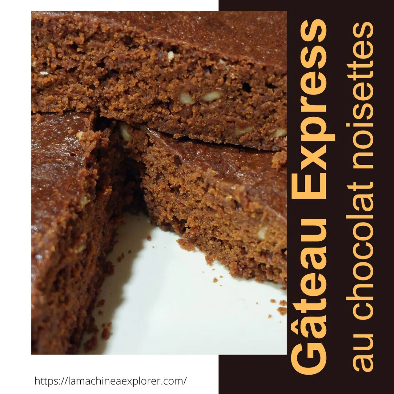 Gâteau express chocolat noisettes au micro-ondes