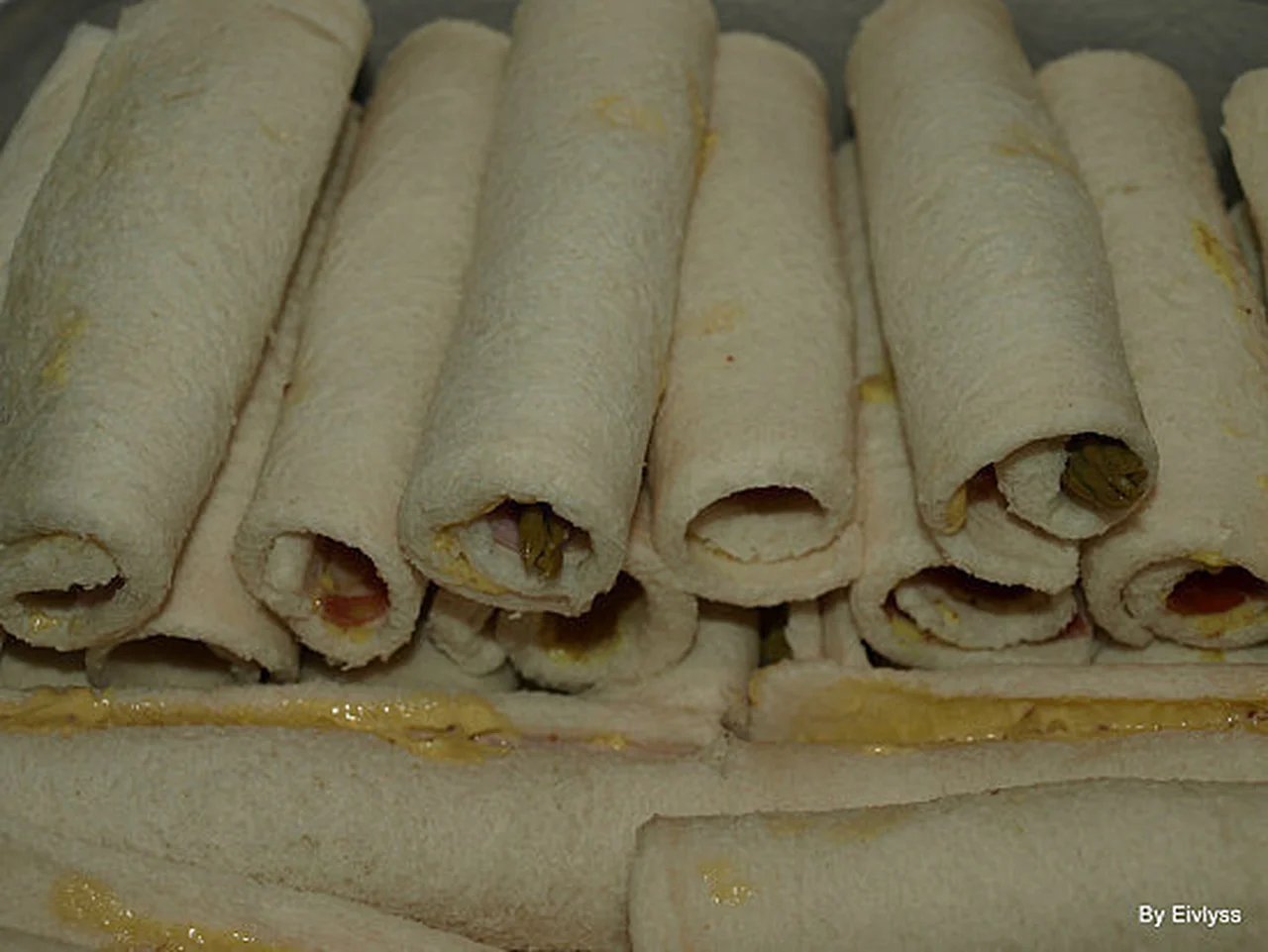 Mini sandwichs roulés pour le pique-nique