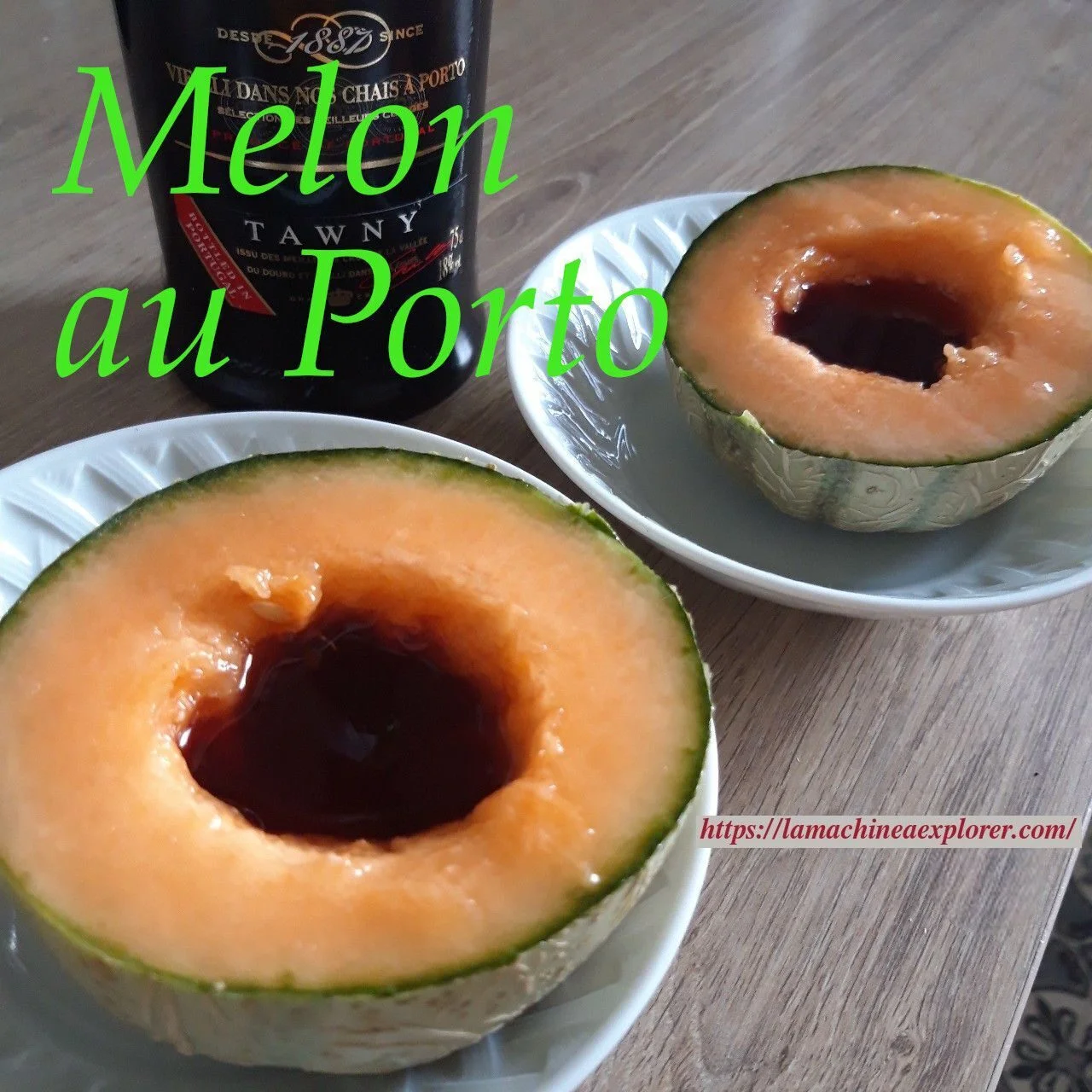 Melon au porto