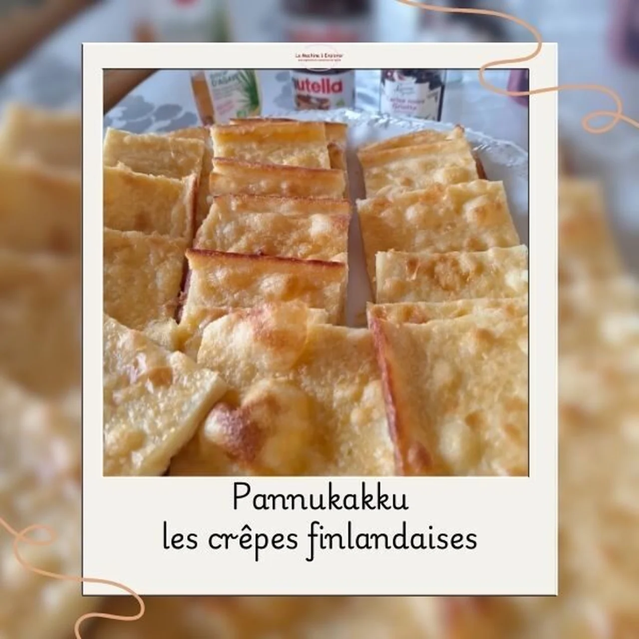 Pannukakku les crêpes finlandaises