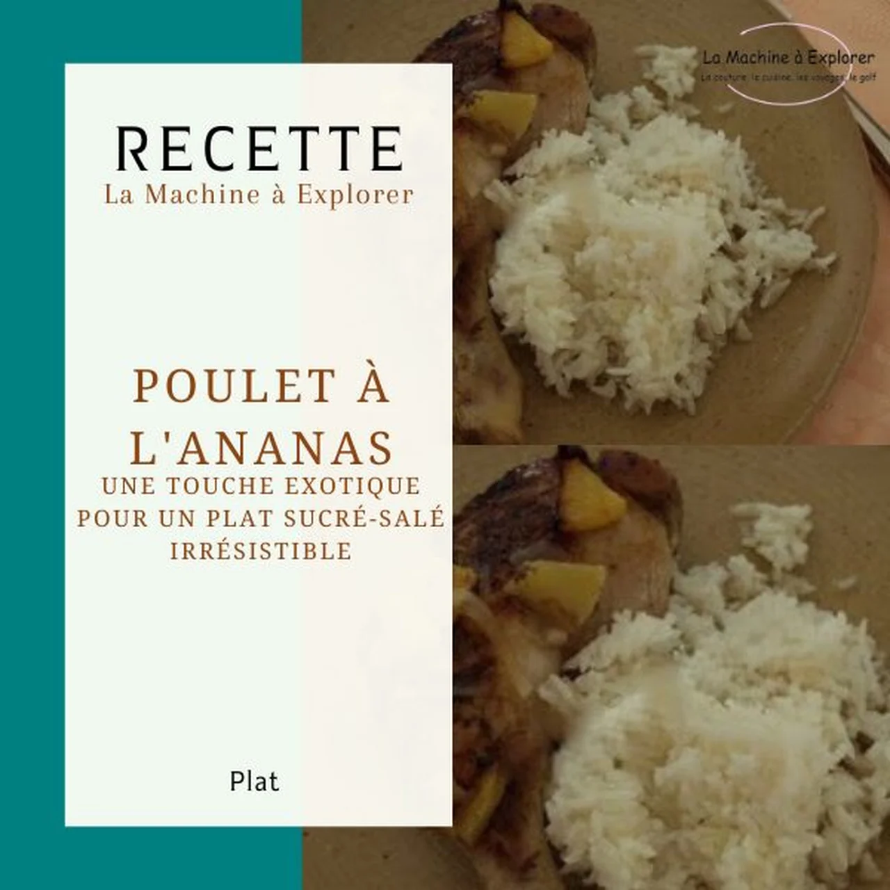 Poulet à l'ananas