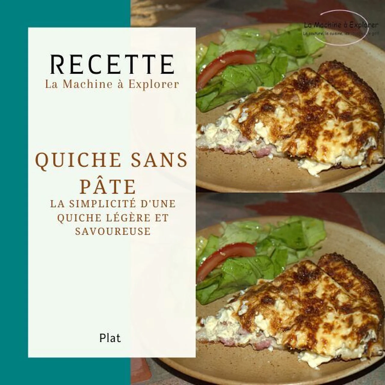 Quiche sans pâte