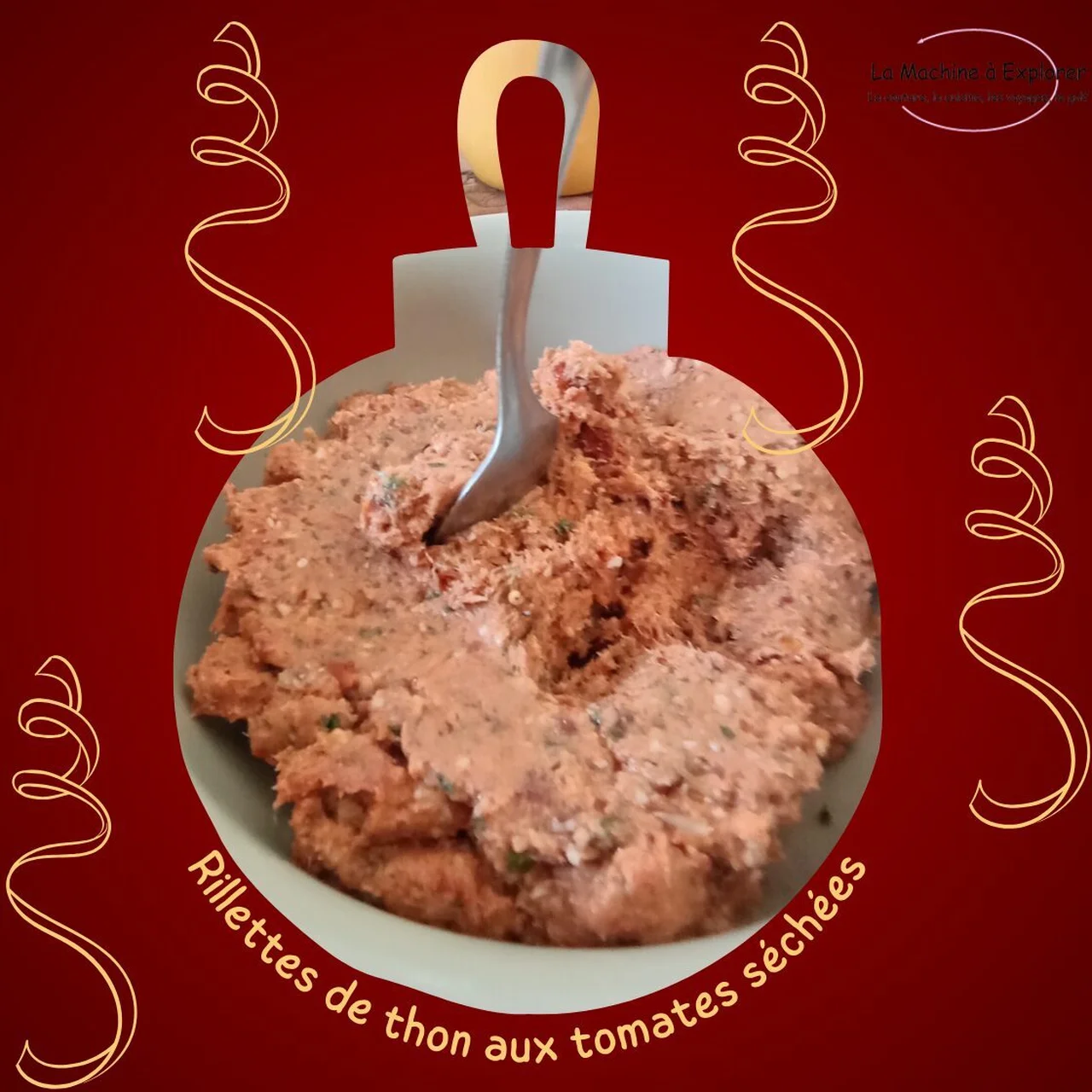 Rillettes de thon aux tomates séchées