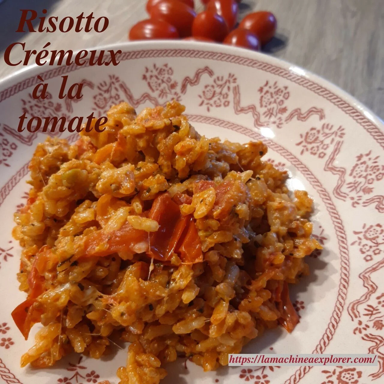 Risotto crémeux à la tomate au micro-ondes