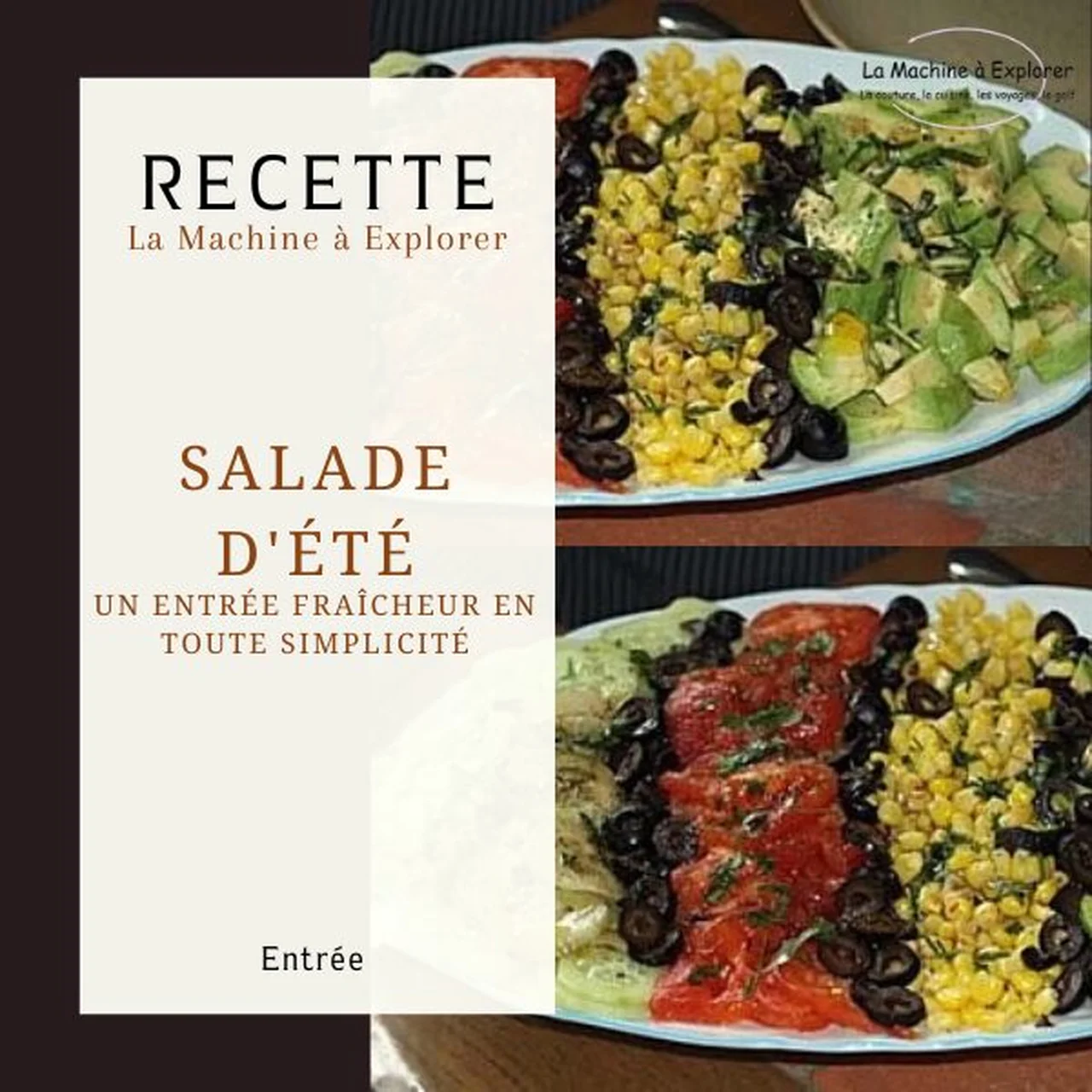 Salade d'été aux saveurs mexicaines