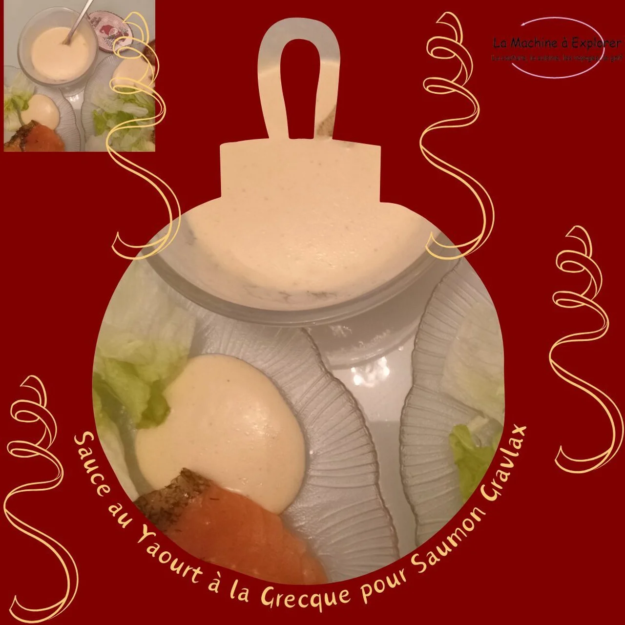 Sauce au yaourt grec pour saumon gravlax