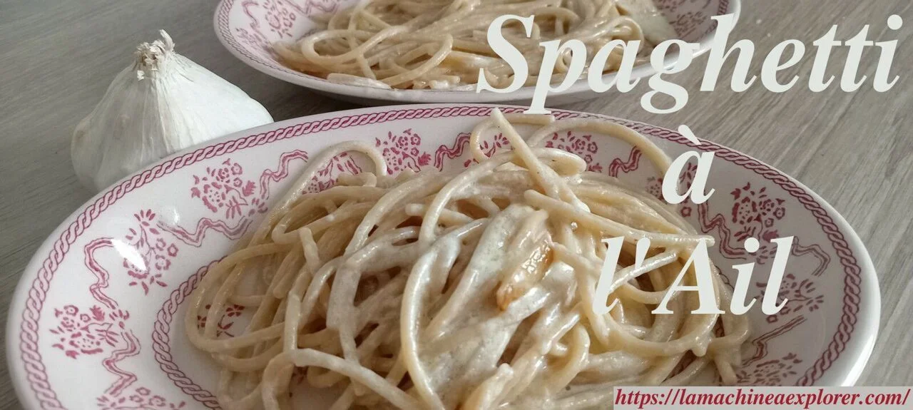 Spaghetti à l'ail