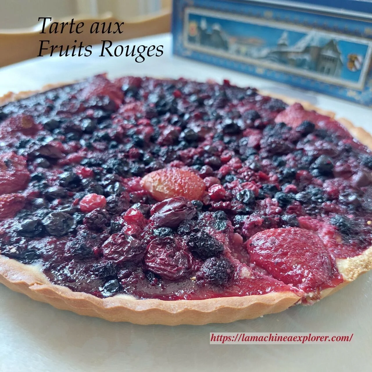 Tarte aux fruits rouges