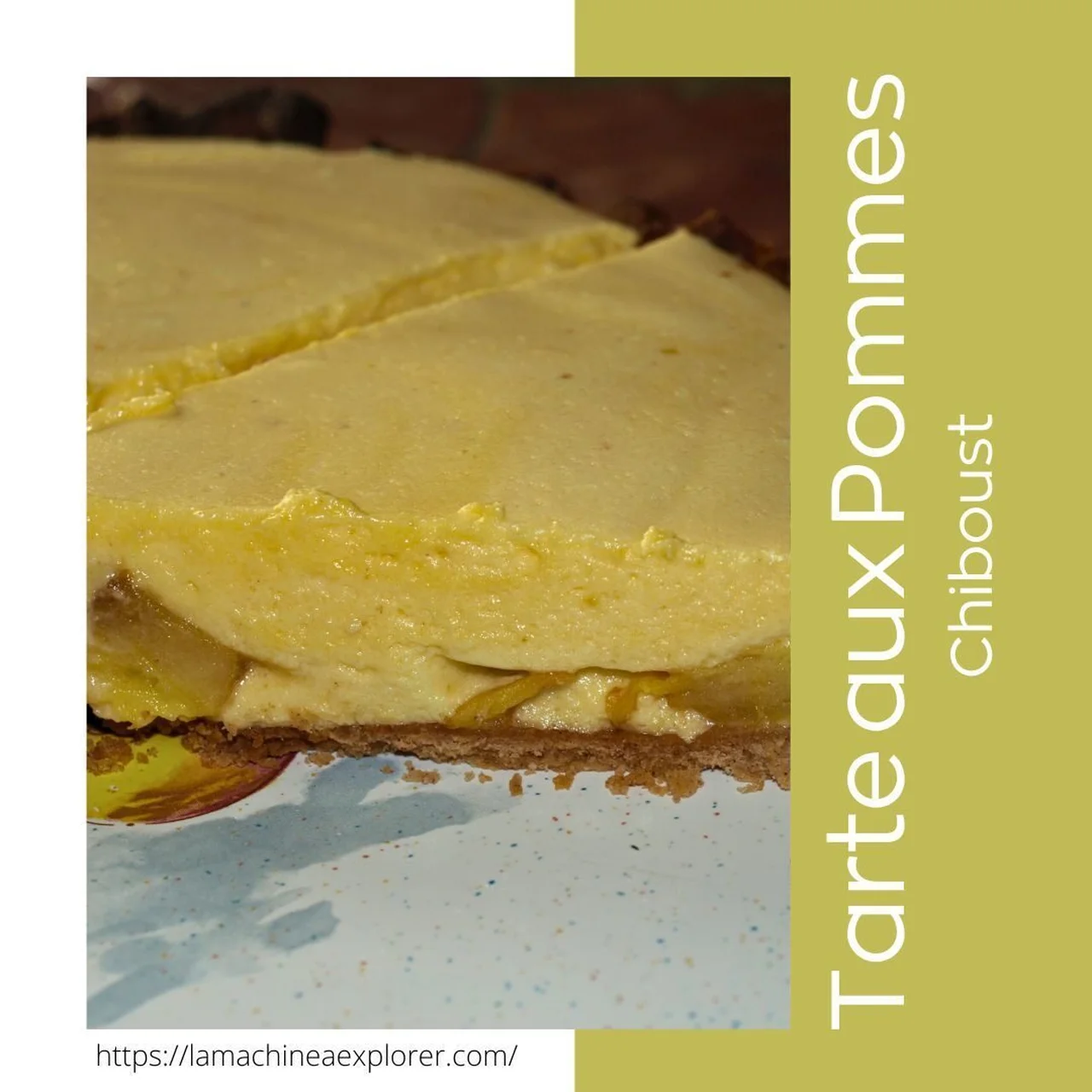 Tarte aux pommes Chiboust