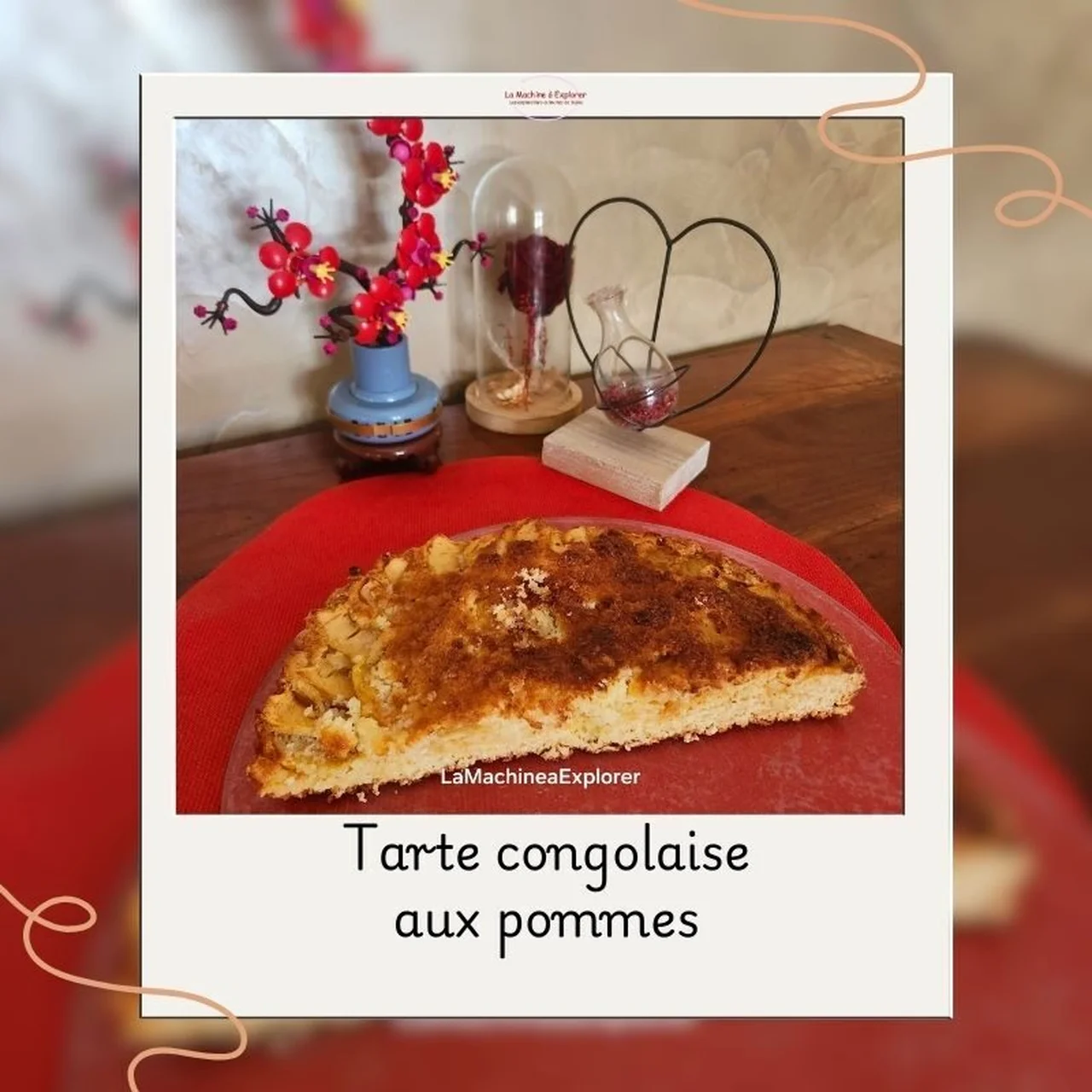 Tarte congolaise aux pommes
