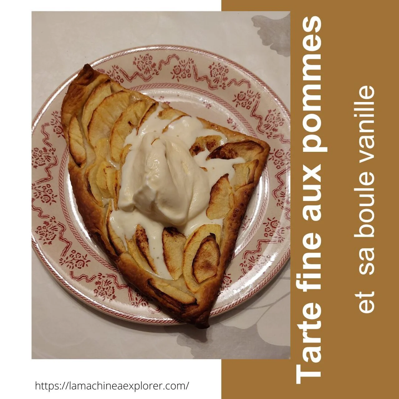 Tarte fine aux pommes