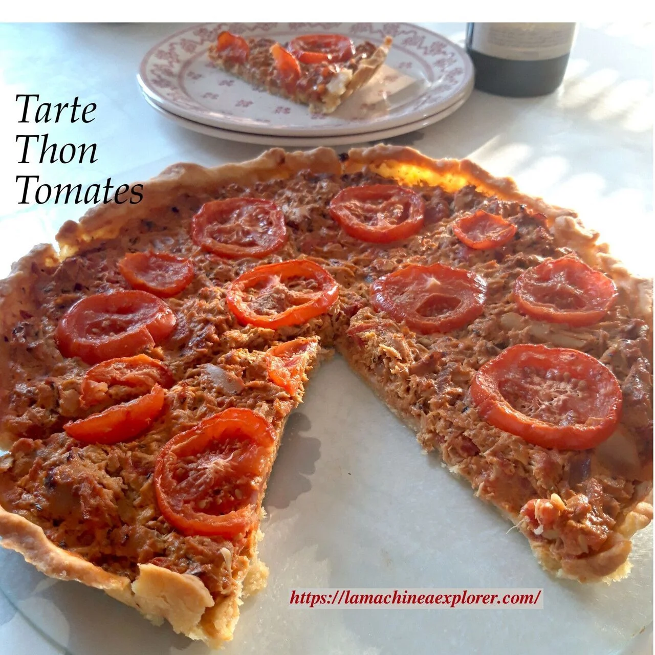 Tarte thon tomates