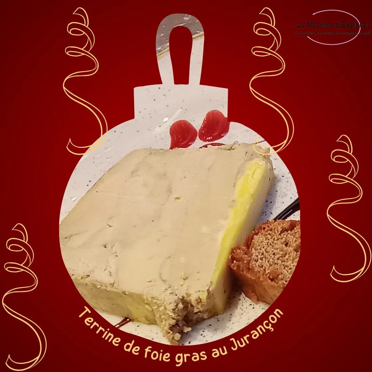 Terrine de foie gras au Jurançon et touche exotique