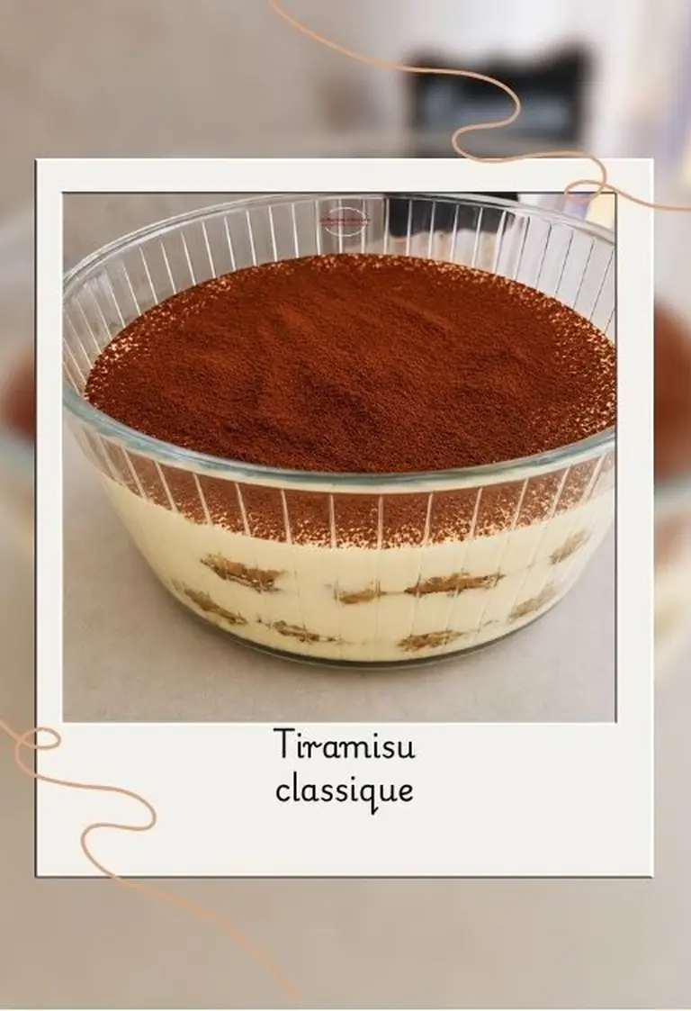 Tiramisu traditionel