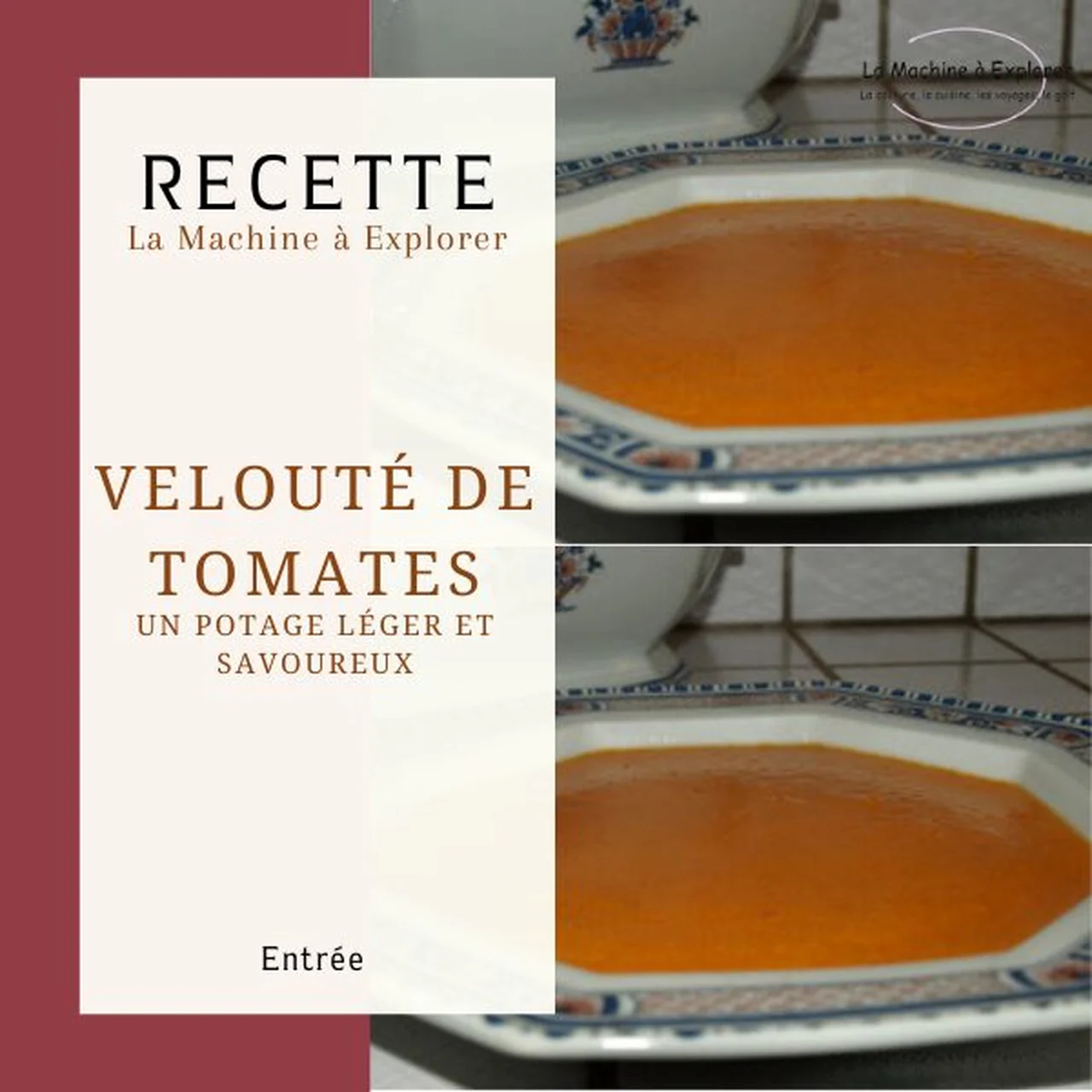 Velouté de tomates